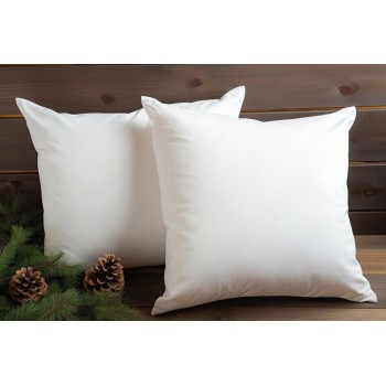 Sale Active 20x20 Inch Soft Conjugated Fiber Cushion - White Decorative Cushion for Sofa, Bed, Office Sale Active 20x20 Inch Soft Conjugated Fiber Cushion - White Decorative Cushion for Sofa, Bed, Office